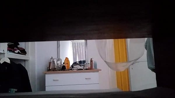 Beach cabin hidden voyeur