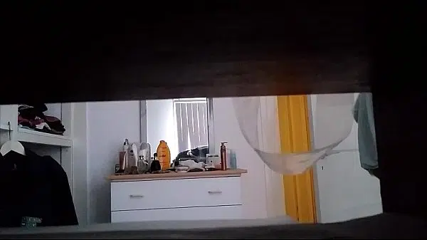 Beach cabin hidden voyeur