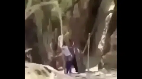 Casal trepando muito