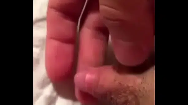 Girl rubbing her clit
