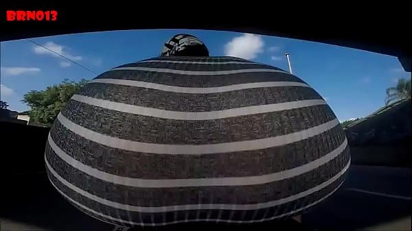 Transando na moto