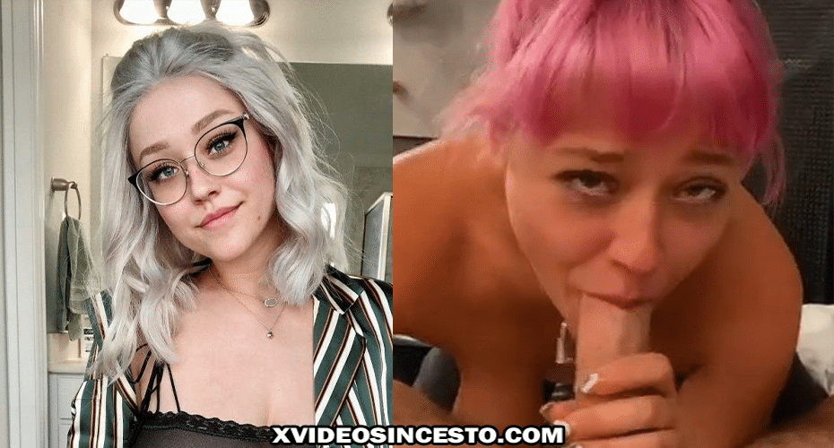 Sabrina Nichole pelada transando pagando boquete fodendo seus peitos