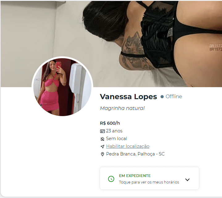 Privacy da Vanessa Lopes Acompanhante Fatal Model