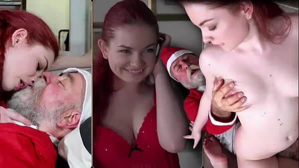 Queria assistir pornô do papai noel fodendo a sobrinha