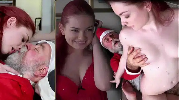 Queria assistir pornô do papai noel fodendo a sobrinha