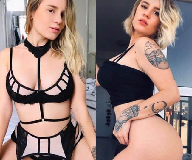 Natalie Cortez pelada em vídeos pornô